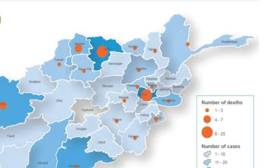 ۱۰ مورد جدید و دو‌ مرگ ناشی از بیماری کانگو طی یک هفته در افغانستان ثبت شد