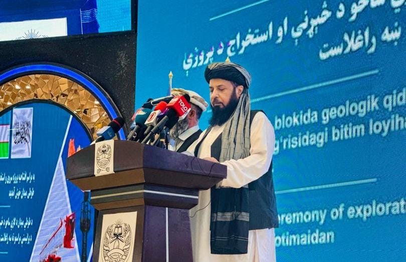 افتتاحیه پروژه تحقیق و استخراج ساحات گازی «طوطی میدان» با حضور و سخنرانی معین امور کار