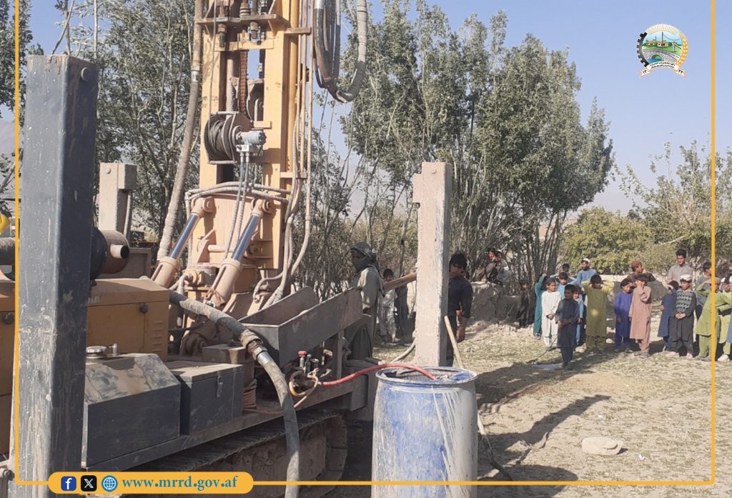آغاز کار ساخت یک شبکه آبرسانی در مربوطات ولایت هرات